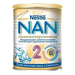 Nestle NAN 2 Гипоаллергенный, 400 г