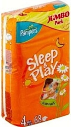 Pampers Sleep & Play 4 Maxi (7-18 кг) Jumbo Pack 68 шт