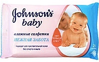 Johnson's Baby Нежная забота, 24 шт