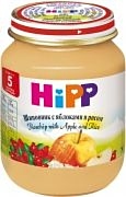 HiPP Шиповник с яблоками и рисом, 125 г