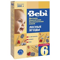 Bebi Пшеничная лесные ягоды, 200 г