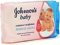 Johnson's Baby Нежная забота, 64 шт