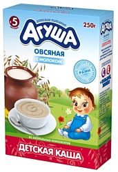 Агуша Овсяная с молоком, 250 г