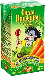 Сады Придонья Яблоко-морковь, 125 г