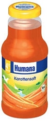 Humana Морковный, 250 мл