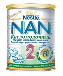 Nestle NAN 2 Кисломолочный, 400 г