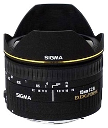 Sigma AF 15mm f/2.8 EX DG DIAGONAL FISHEYE Nikon F