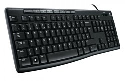 Logitech Keyboard K200 for Business black USB