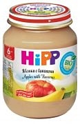 HiPP Яблоки с бананами, 125 г