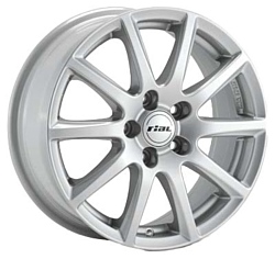 RIAL Milano 6.5x15/5x110 D65.1 ET38 Silver