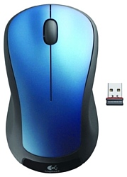 Logitech Wireless Mouse M310 910-001917 Peacock Blue USB