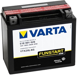 VARTA FUNSTART AGM 518901026 (18Ah) VARTA FUNSTART AGM 518901026 (18Ah)