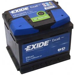 Exide Excell 44 R (44Ah) EB440