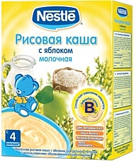 Nestle Рисовая с яблоком, 250 г