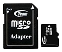 Team Group micro SDHC Card Class 10 8GB + SD adapter
