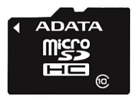 ADATA microSDHC Class 10 32GB + SD adapter