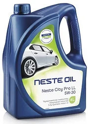 Моторное масло Neste Oil City Pro LL 5W-30 4л Моторное масло Neste Oil City Pro LL 5W-30 4л