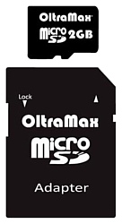 OltraMax microSD 2GB + SD adapter