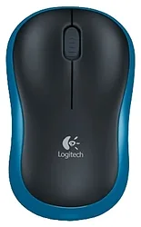 Мышь Logitech Wireless Mouse M185 Blue-black USB Мышь Logitech Wireless Mouse M185 Blue-black USB