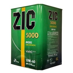 ZIC 5000 10W-40 6л