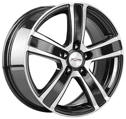 Колесный диск X'trike X-108 7x16/5x112 D66.6 ET45 BK/FP Колесный диск X'trike X-108 7x16/5x112 D66.6 ET45 BK/FP