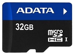 ADATA microSDHC UHS-I 32GB + SD adapter