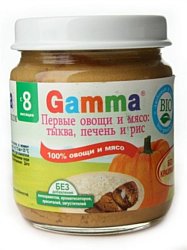 Gamma Тыква, печень и рис, 100 г