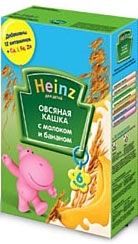 Heinz Овсяная с молоком и бананом, 250 г