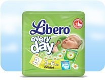 Libero Everyday 2 Mini 3-6 кг 24 шт