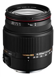 Sigma AF 18-200mm f/3.5-6.3 II DC OS HSM Canon EF-S