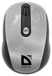 Defender Optimum MS-125 Nano Silver-black USB