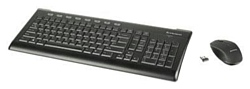 Lenovo Ultraslim Wireless Keyboard and Mouse 57Y4700 black USB