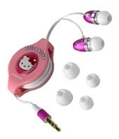 Ingo Devices Retractable Earphones (Hello Kitty)