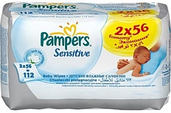 Pampers Sensitive сменный блок Duo, 2x56 шт