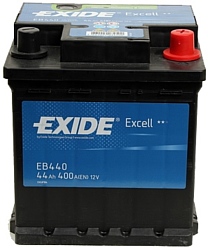 Exide Excell EB440 R+ (44Ah)
