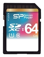 Silicon Power SDXC UHS Class 1 Class10 64GB