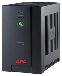 APC Back-UPS 1100VA with AVR, Schuko Outlets for Russia, 230V (BX1100CI-RS)