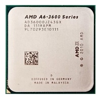 AMD A6-3500 Llano (FM1, L2 3072Kb)