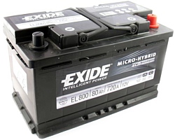 Exide Micro-Hybrid ECM EL800 (80Ah)