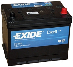 Exide Excell EB704 R+ (70Ah)