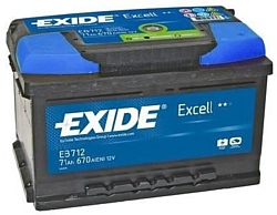 Exide Excell EB712 R+ (71Ah)