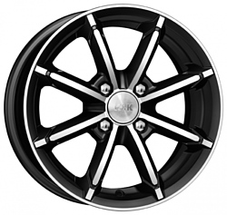 K&K Sportline КС603 6x14/4x100 D67.1 ET30 Алмаз черный