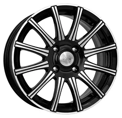 Колесный диск K&K Сиеста 5x13/4x98 D58.5 ET29 Алмаз черный