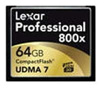 Lexar Professional 800x CompactFlash 64GB