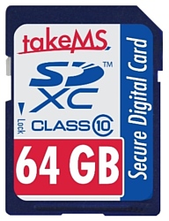 TakeMS SDXC-Card Class 10 64GB