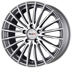 Mak Fatale 7.5x17/5x112 D76 ET43 Silver