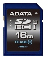 ADATA Premier SDHC Class 10 UHS-I U1 16GB