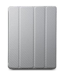 Cooler Master iPad Wake Up Folio Carbon Texture Silver White (C-IP3F-CTWU-SS)