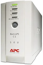 Источник бесперебойного питания APC Back-UPS CS 500VA 230V RUSSIAN (BK500-RS)