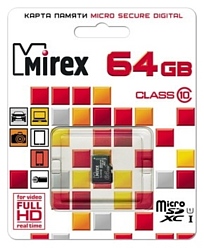 Mirex microSDXC Class 10 UHS-I U1 64GB